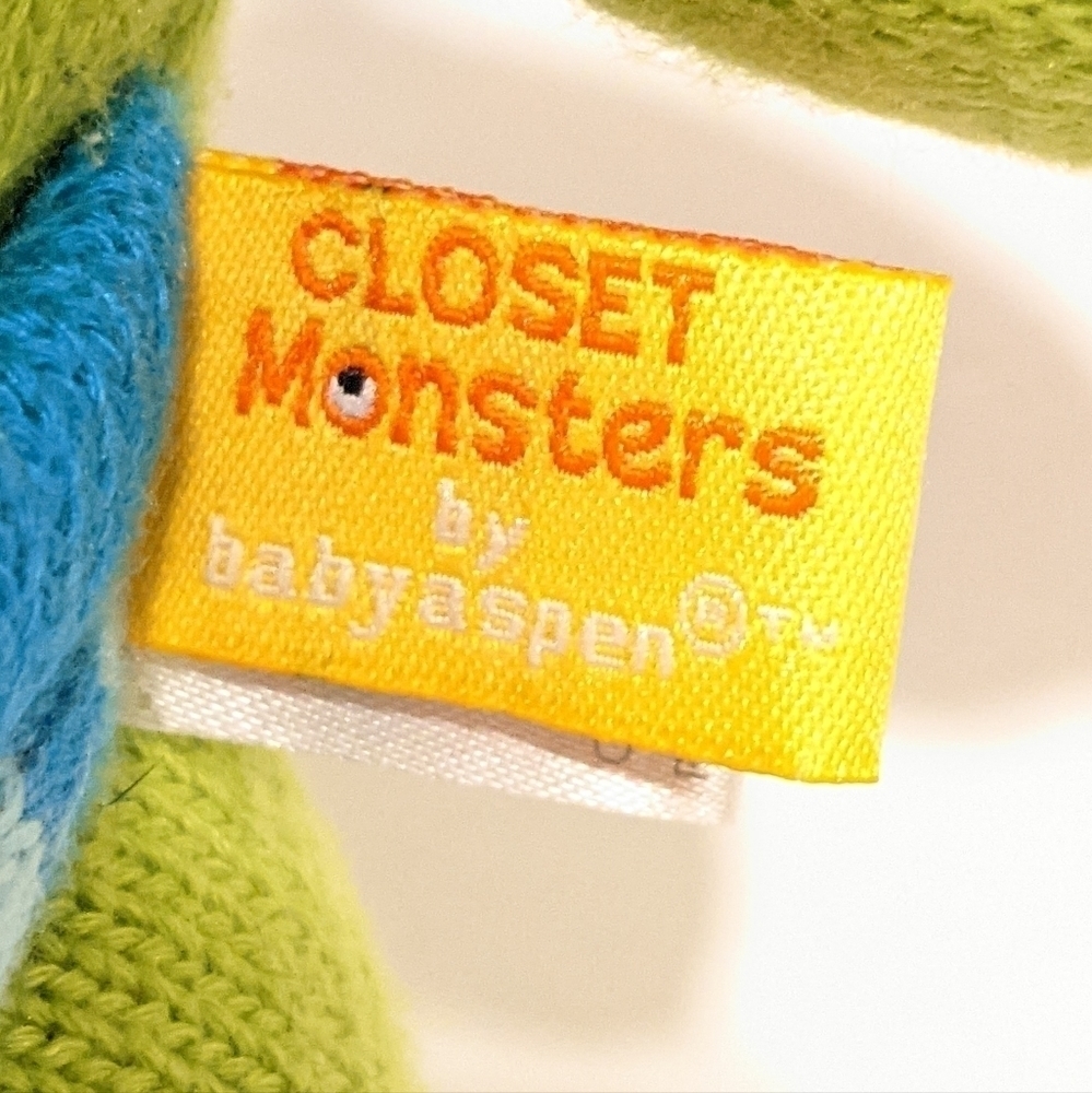 BABY Espen Calvin Closet Monsters plush knit 10” - Picture 6 of 6